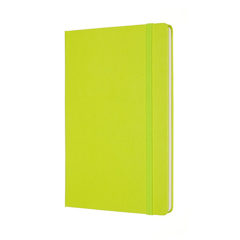 Moleskine Notebook Large Plain Hard Lemon Green image number 1